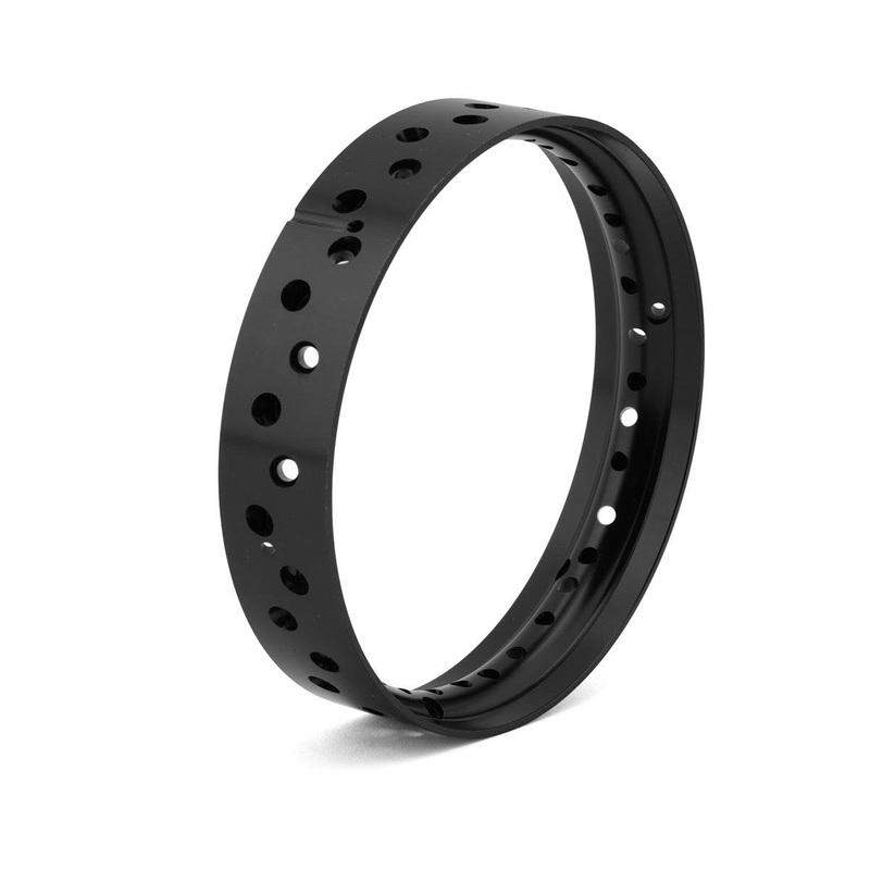 Pro-Line Racing 283706 1:4 Black Promoto-MX Pro-Spec Aluminum Rear Rim