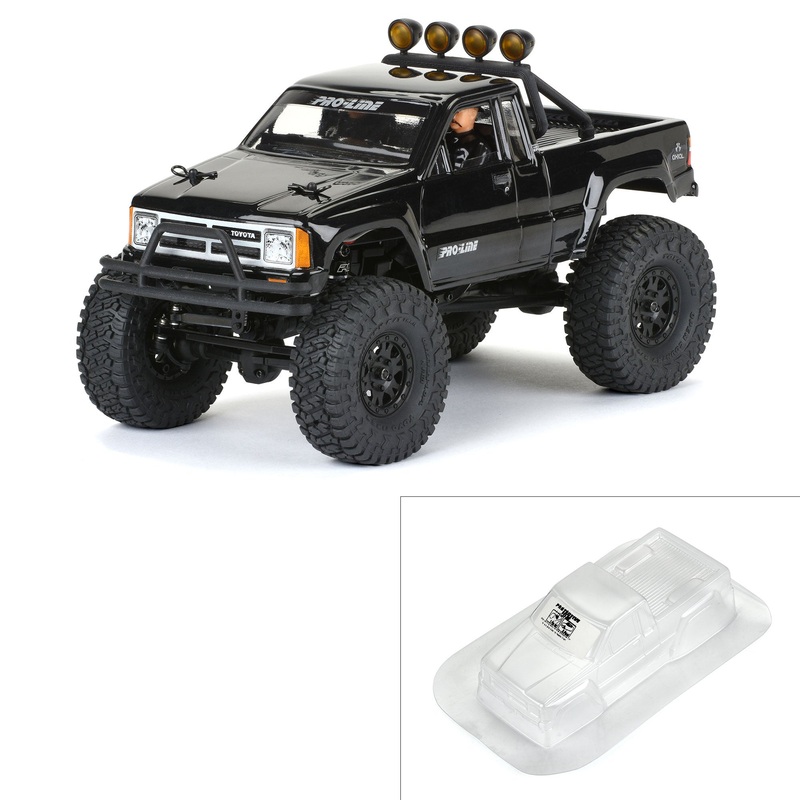 Pro-Line Racing 363600 1:10 SCX24 1985 Toyota HiLux SR5 Clear Body