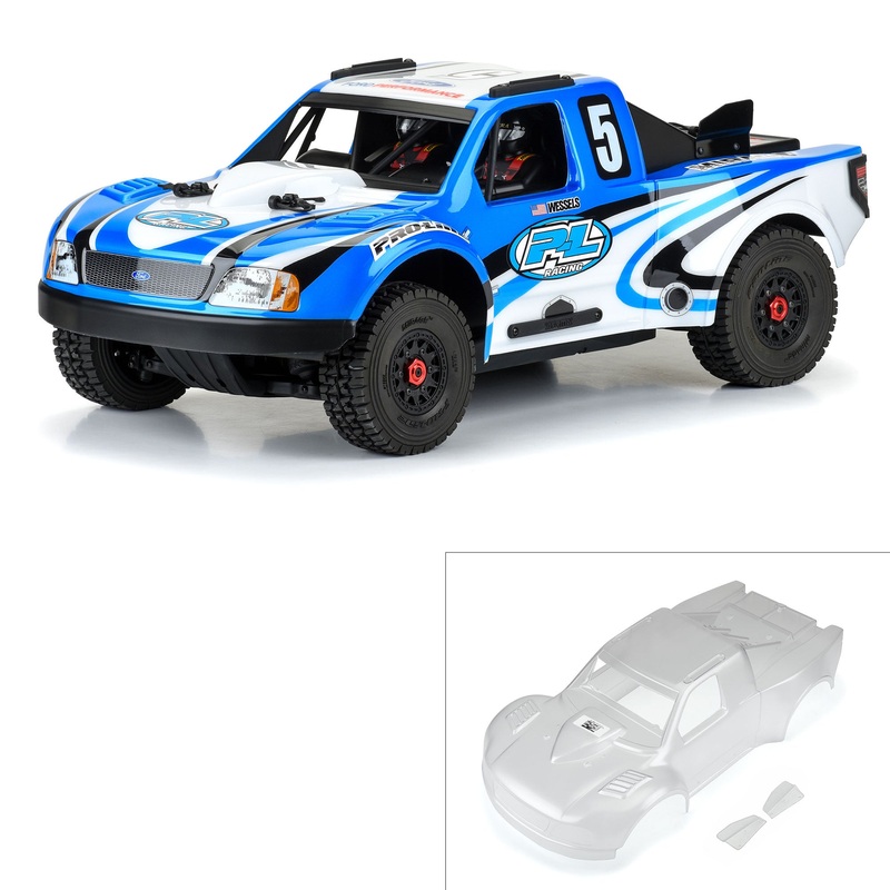 Pro-Line Racing 363817 1:8 Mojave 4S 1997 Ford F-150 Trophy Truck Clear Body