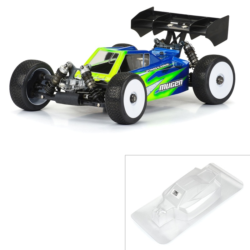 Pro-Line Racing 366000 1:8 Mugen MBX8/MBX8R Sector Clear Body