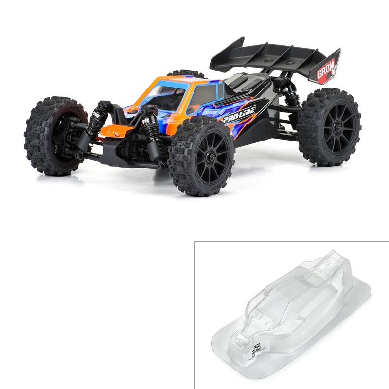 Pro-Line Racing 367100 1:14 Typhon GROM Axis Clear Body