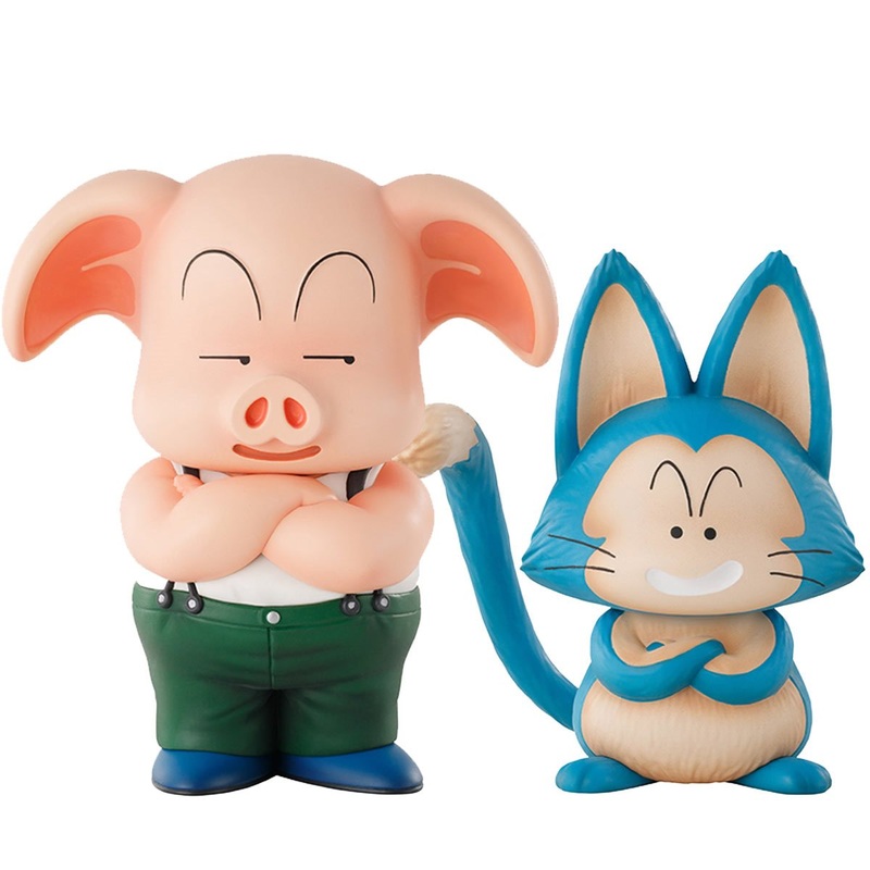 Bandai 68413 4 Dragon Ball Oolong and Pu’Ar Son Goku Training Section