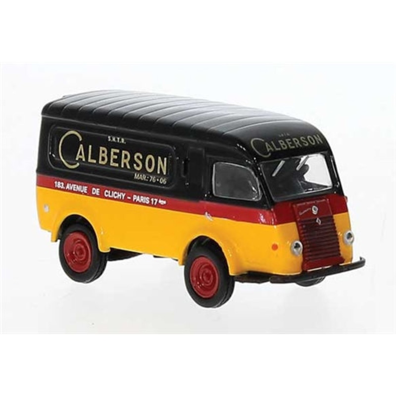 Brekina Automodelle 14667 HO Assembled Calberson 1950 Renault Goelette Cargo Van