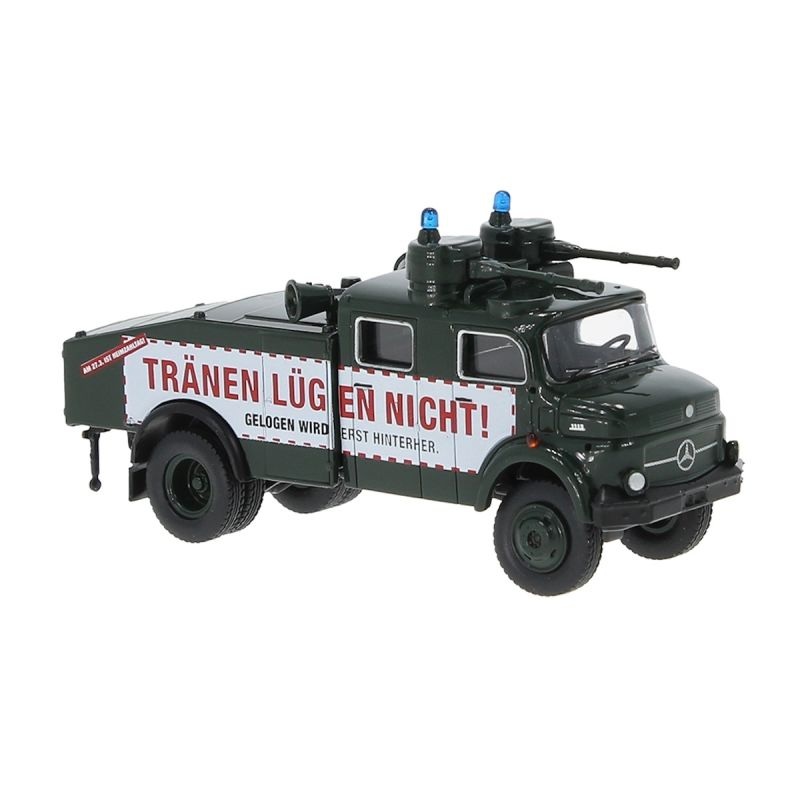 Brekina Automodelle 47182 HO Stuttgart 21 Police MB LA 1113 Water Cannon Truck