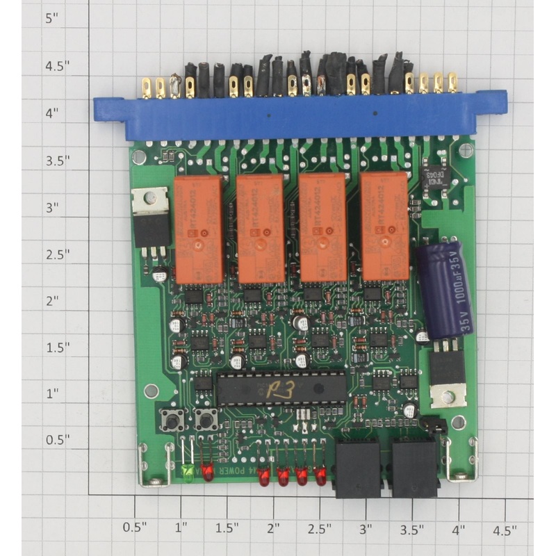 Digitrax PM4X Power Manager PCB Circuit Board