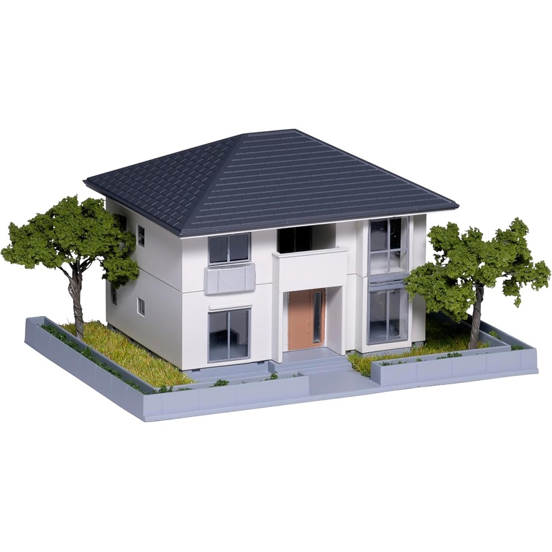 Kato 23-404D N Assembled White Evergreen Terrace