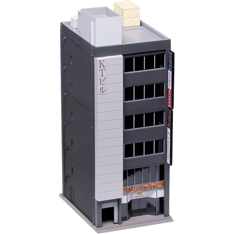 Kato 23-432C N Assembled Charcoal Grey Metro Series 6 Floor Office Building 1