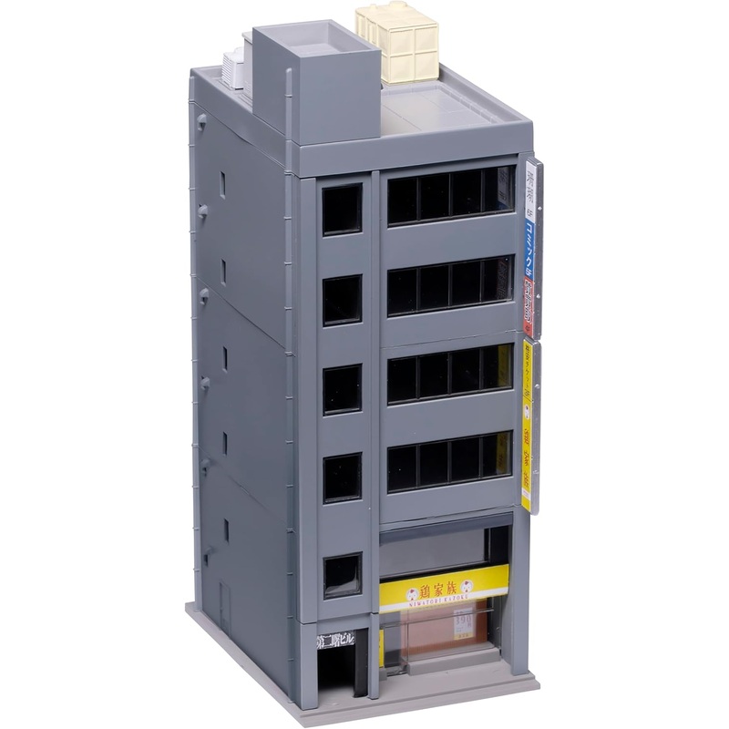 Kato 23-435C N Assembled Dark Grey Metro Series 6 Floor Office Building 2