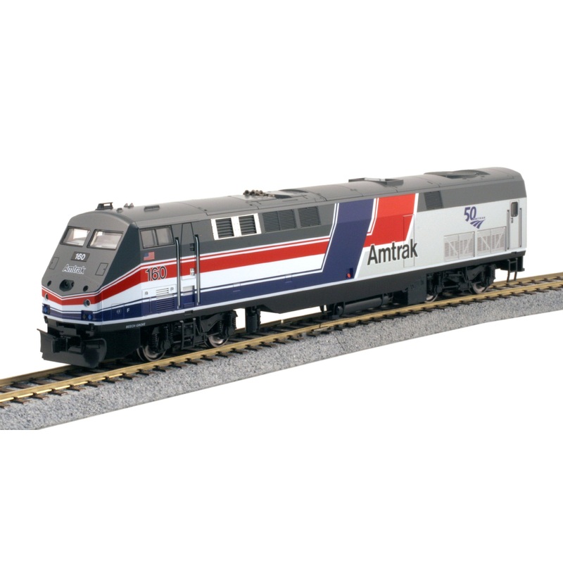 Kato 37-6116-LS HO Amtrak Dash 8 Ph. 3 GE P42 Genesis Diesel Loco w/ Sound #160
