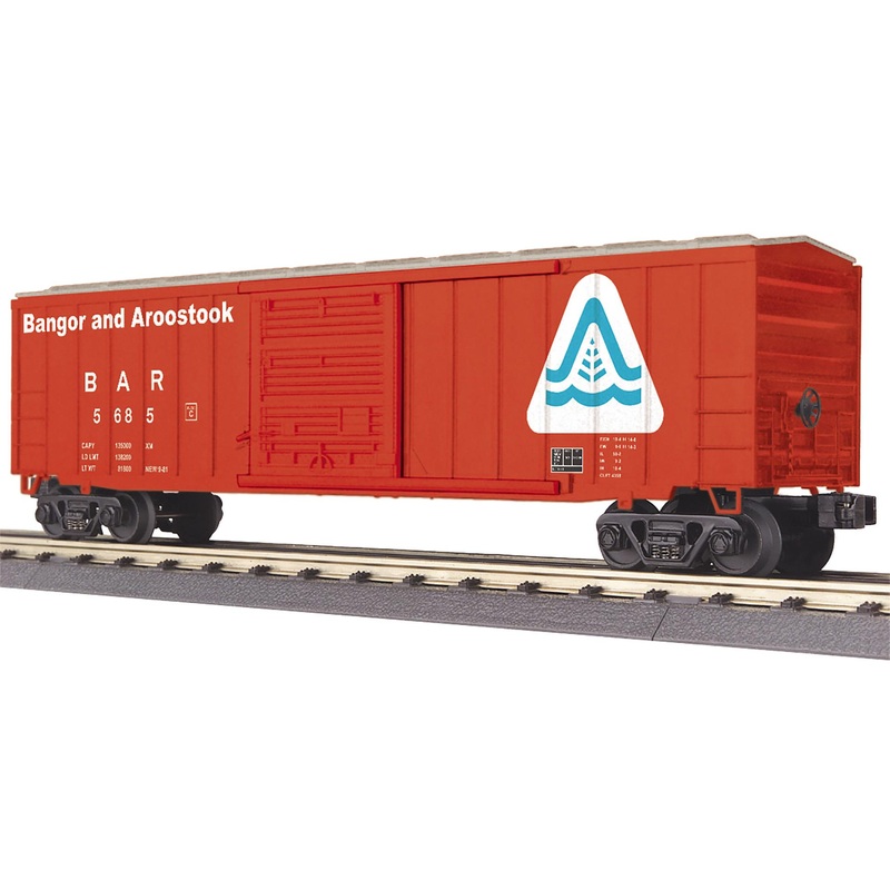 MTH 30-71208 O Bangor & Aroostook RailKing 50 Modern Box Car