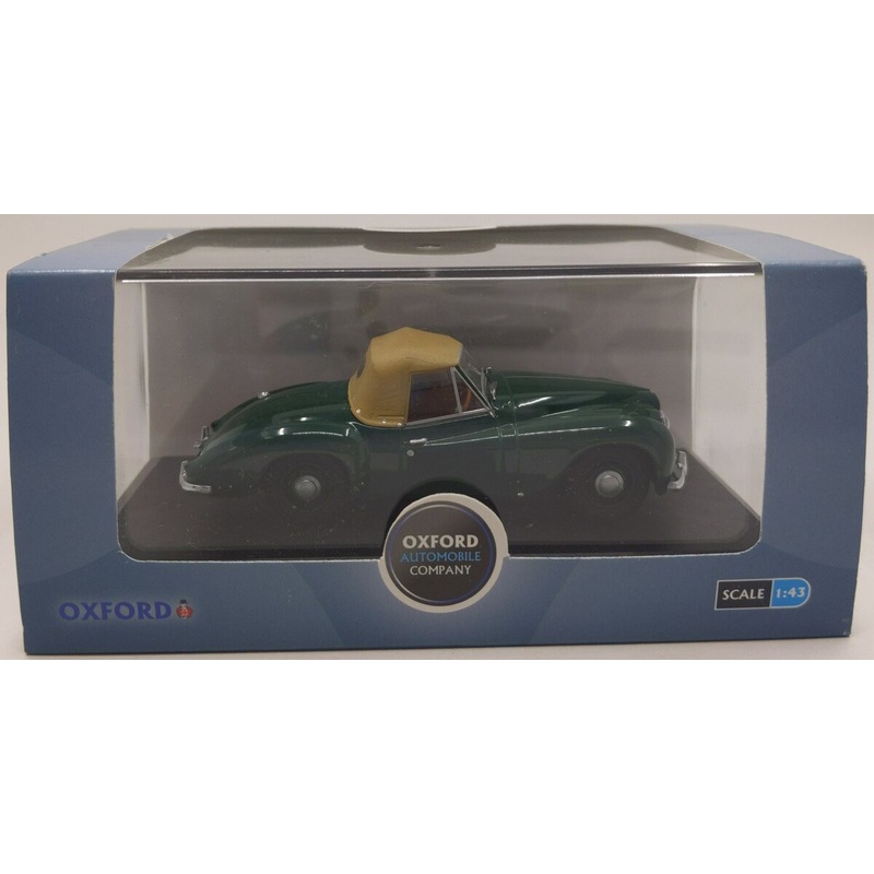 Oxford Diecast 43JUP001 1:43 British Raicing Green Jowett Jupiter SA Car