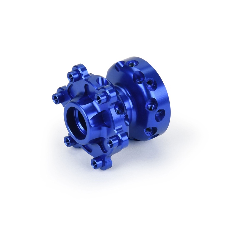 Pro-Line Racing 284702 1:4 Blue Promoto-SM Pro-Spec Aluminum Front Hub