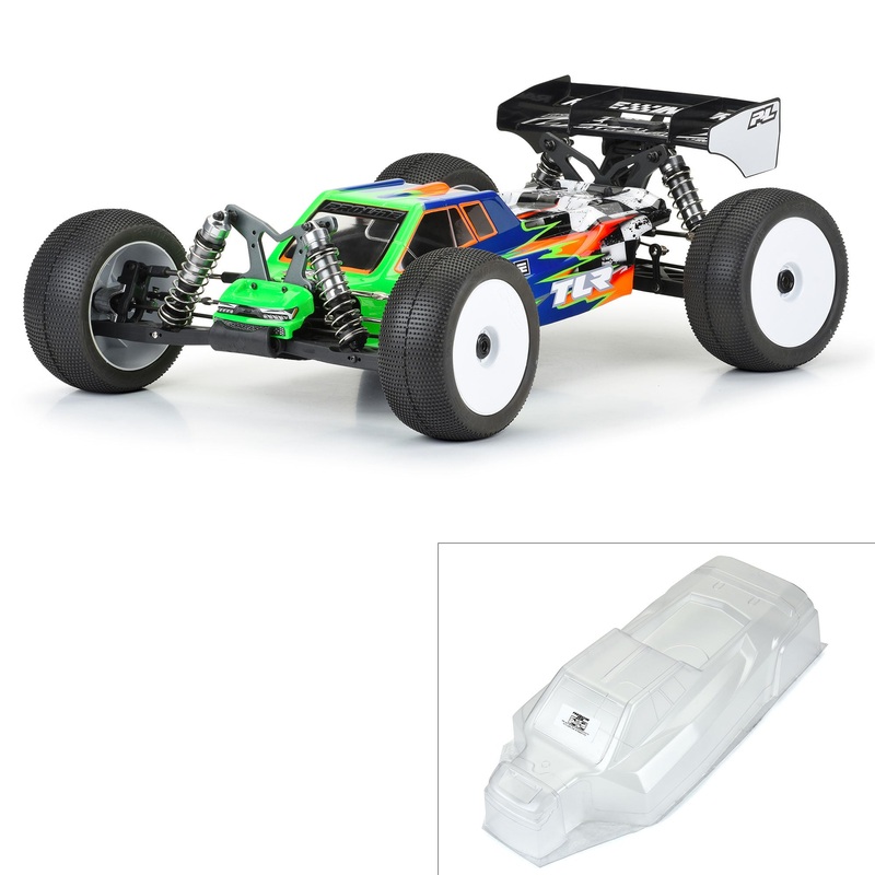 Pro-Line Racing 368700 1:8 8ight XT/E and Others Sector Truggy Clear Body