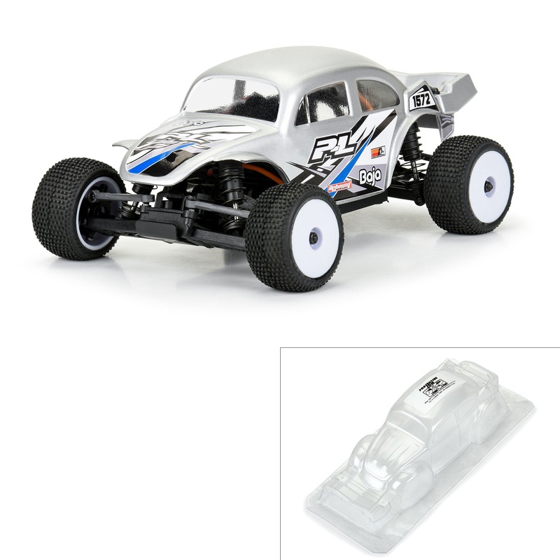 Pro-Line Racing 370300 1:28 Micro-T VW Baja Bug Clear Body