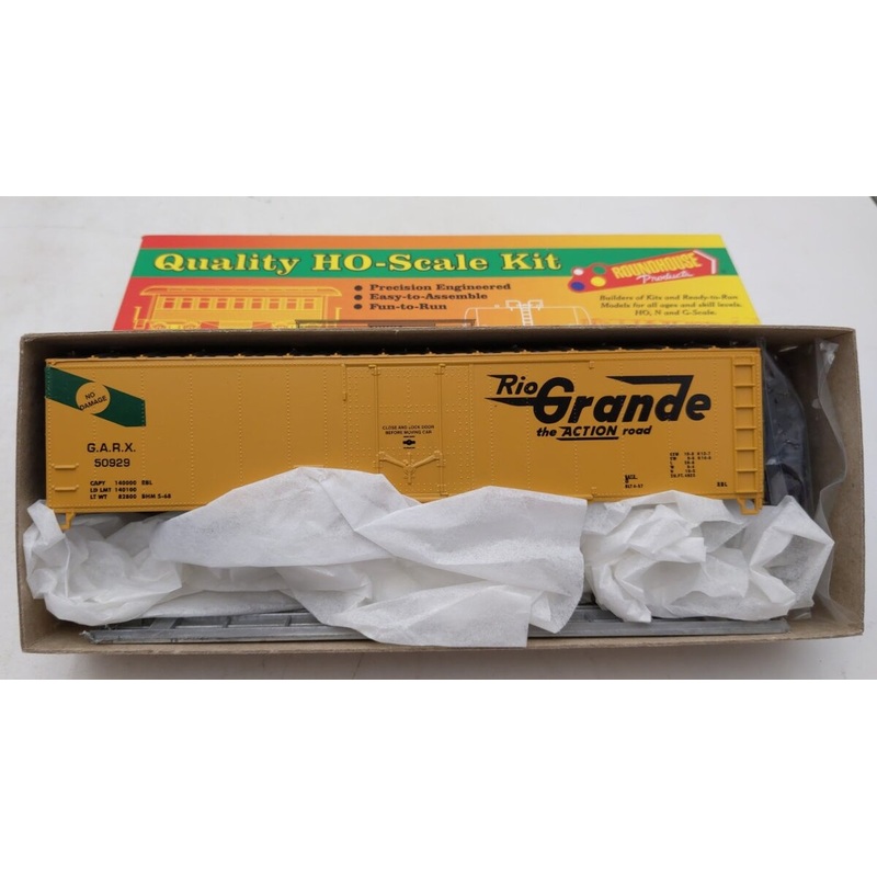 Roundhouse 01239 HO Denver & Rio Grande Western/GARX 50 Box Car Plug Door Kit