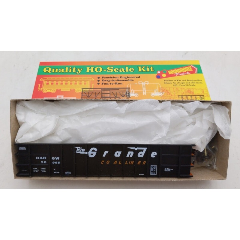 Roundhouse 7845 HO Scale Orange Thrall Coal Gons #56995 Kit