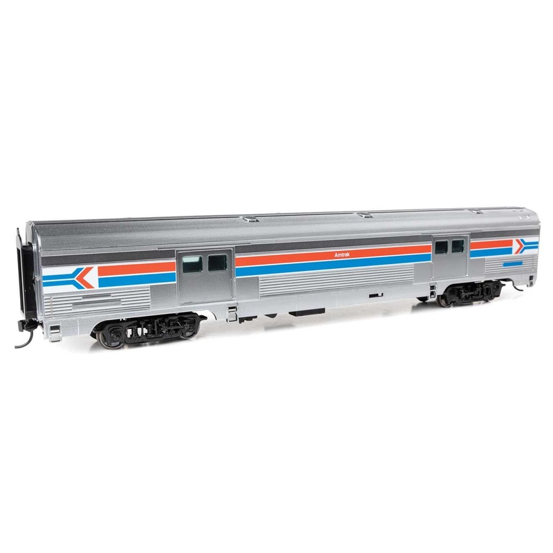 Walthers 920-13072 HO Amtrak Phase I 73′ Budd Baggage Car RTR with Decal