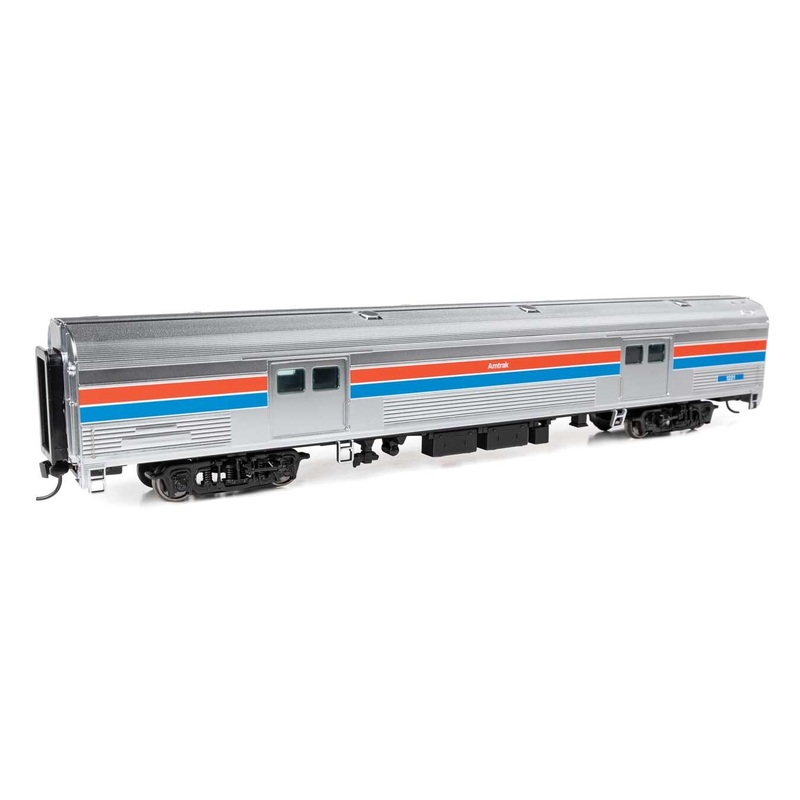 Walthers 920-13074 HO Amtrak Phase II 73′ Budd Baggage Car Ready to Run #1221