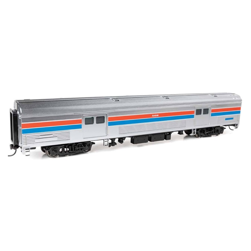 Walthers 920-13075 HO Amtrak Phase II 73′ Budd Baggage Car RTR with Decal