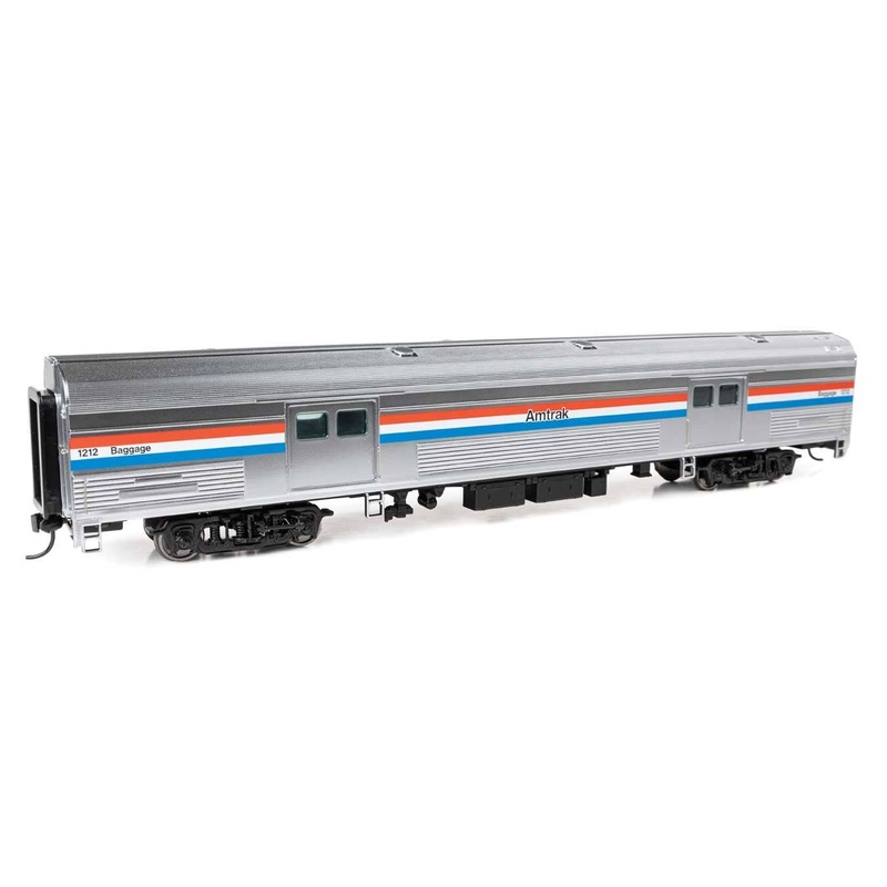Walthers 920-13077 HO Amtrak Phase III 73′ Budd Baggage Car Ready to Run #1212