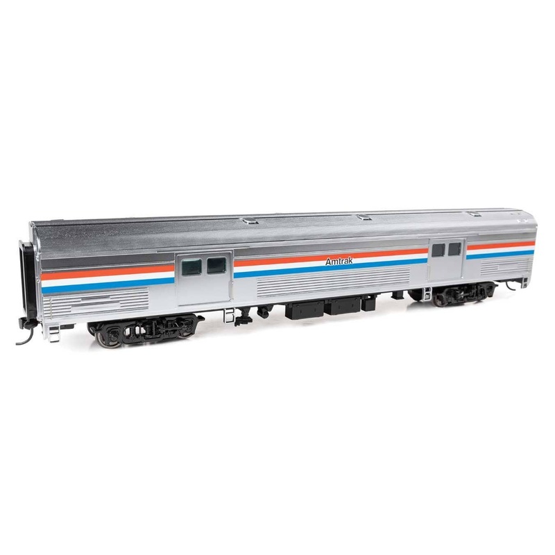 Walthers 920-13078 HO Amtrak Phase III 73′ Budd Baggage Car RTR with Decal
