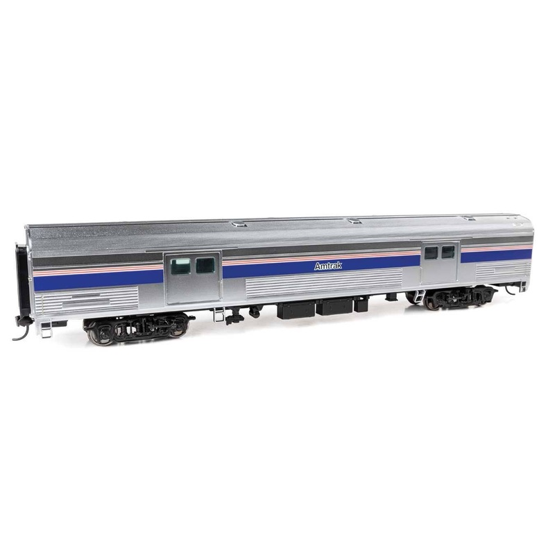 Walthers 920-13081 HO Amtrak Phase IV 73′ Budd Baggage Car RTR with Decal