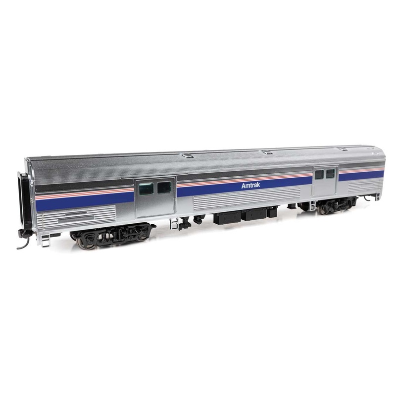 Walthers 920-13084 HO Amtrak Phase IV 73′ Budd Baggage Car RTR with Decal