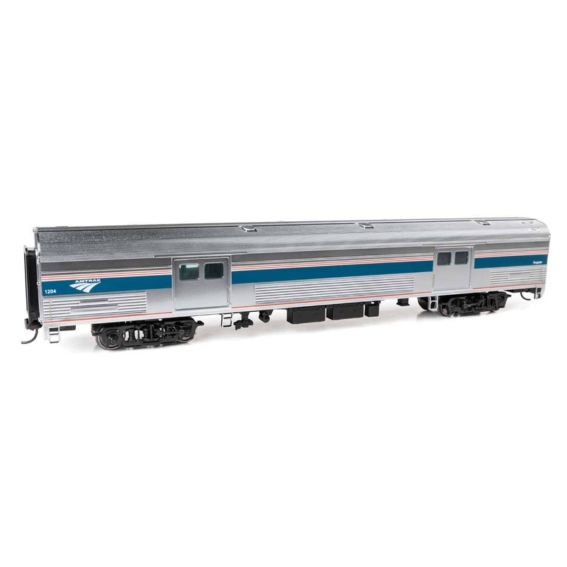 Walthers 920-13085 HO Amtrak Phase VI 73′ Budd Baggage Car Ready to Run #1204