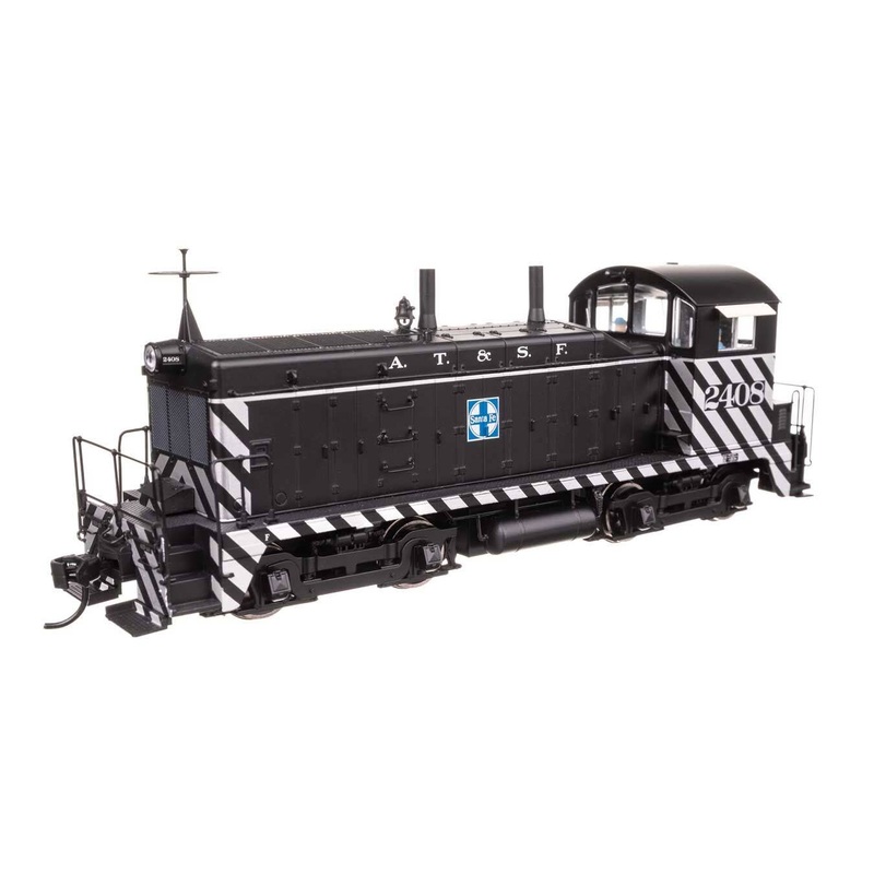 Walthers 920-43501 HO A.T.&S.F. EMD NW2 Diesel Locomotive w/ Sound and DCC #2408