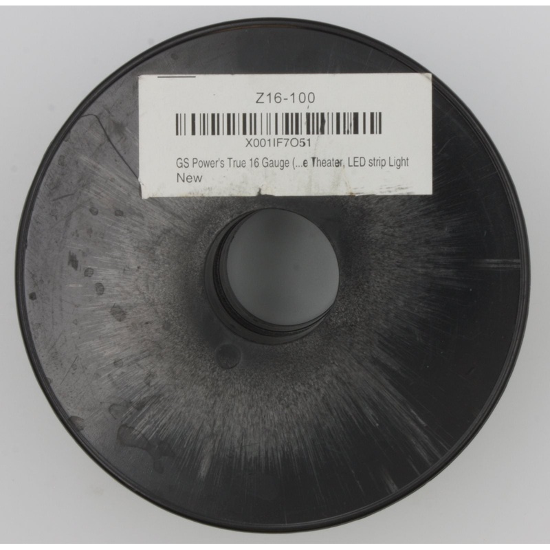 Acme 0627-1 #16-Gauge 2-Conductor Red / Black Stranded Wire – 50′ Spool