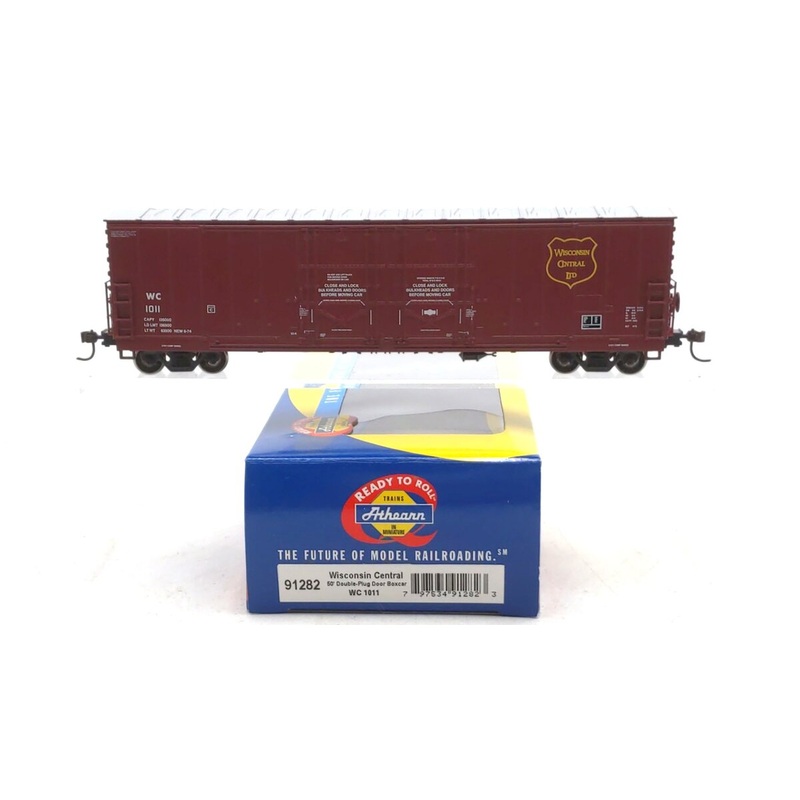 Athearn 91282 HO WC Evans 50′ Double Plug Door Boxcar #1011 NIB
