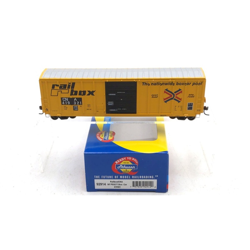 Athearn 92914 HO Scale Railbox/CNA 50′ PS 5277 Box Car #419321 NIB
