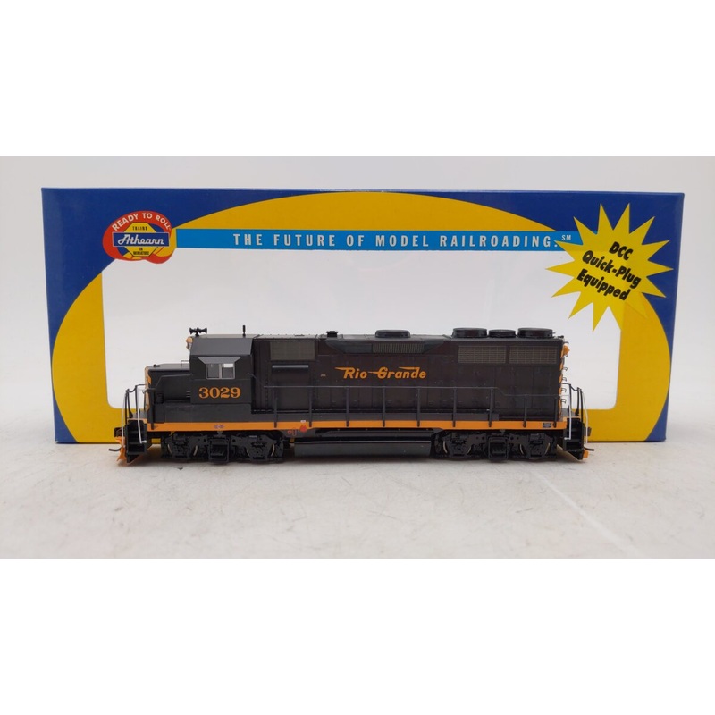 Athearn 96018 HO Denver & Rio Grande Western GP35 Locomotive #3029 w/DCC EX/Box