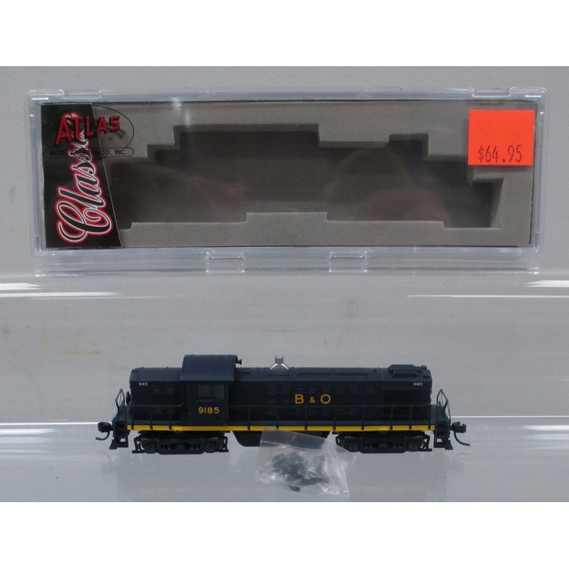 Atlas 44053 N Scale Baltimore & Ohio RS-1 Diesel Engine #9185 LN/Box