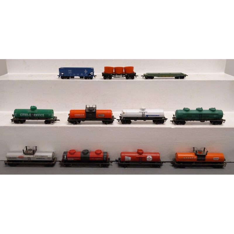 Bachmann, Tyco, Life-Like & Other HO Scale Freight Cars [11] VG