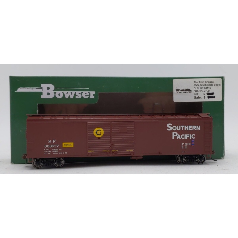 Bowser 41569 Ho Southern Pacific 50′ Boxcar #606577 LN/Box