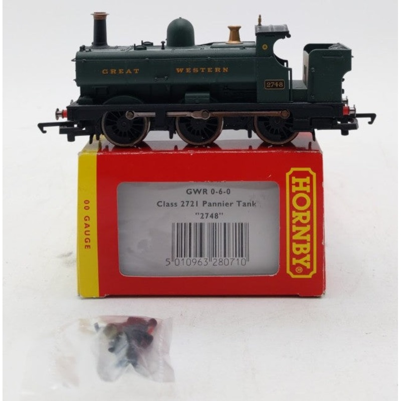 Hornby R2354A OO Great Western Railway 0-6-0 Class 2721 Pannier Tank #2748 EX/Box