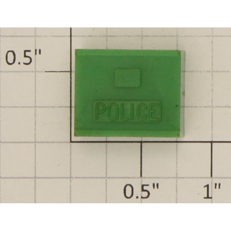 K-Line RA-31 Green Plastic Police Mailbox