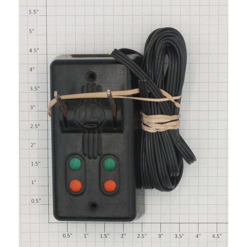 Lionel 1122-100X O27 Gauge Switch Controller with Hard Plastic Lenses & Wires