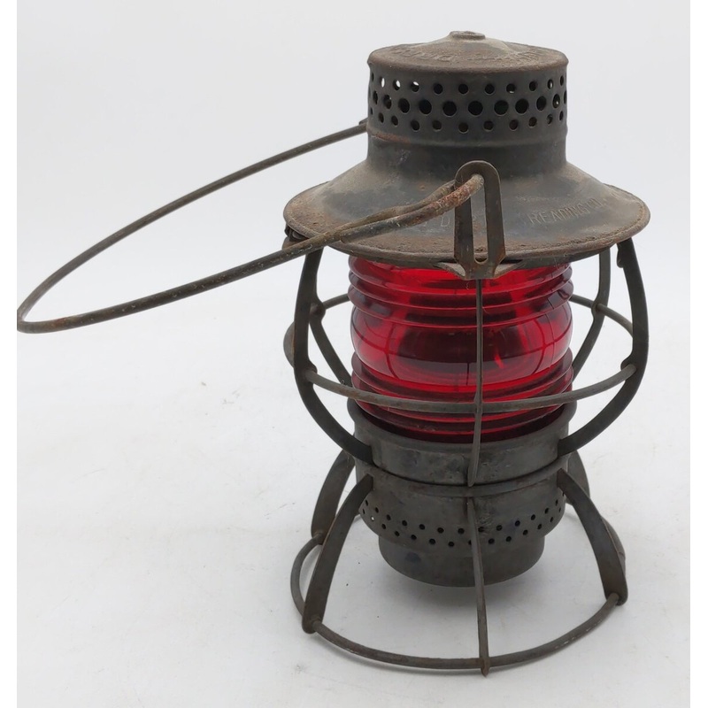 Dressel Reading Co. Arlington, New Jersey Railroad Lantern VG