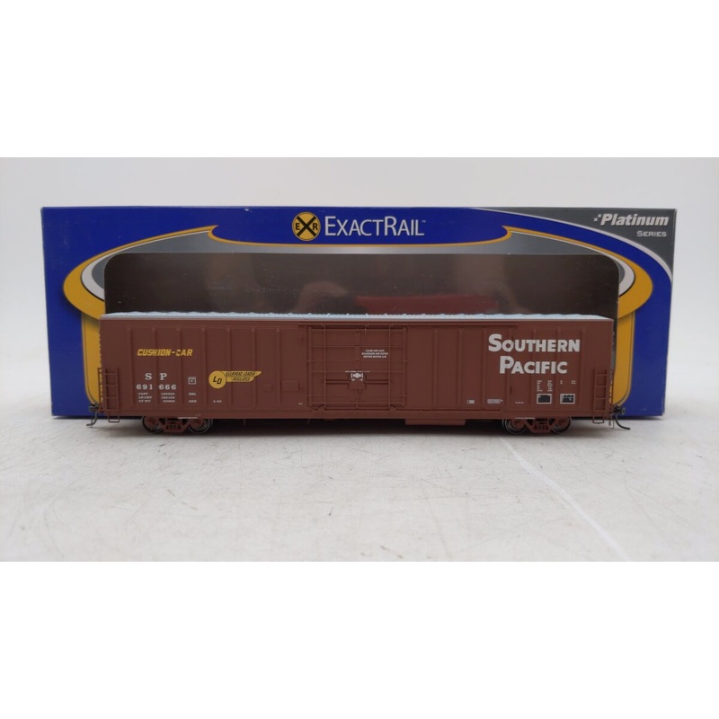 ExactRail EP-80500-6 HO Southern Pacific PC&F 62′ Insulated Box Car #691666 EX/Box