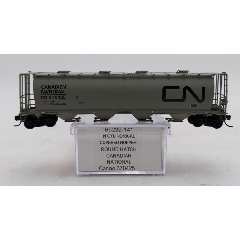 InterMountain 65222-14 N Canadian National Cylindrical Covered Hopper #370425 LN/Box