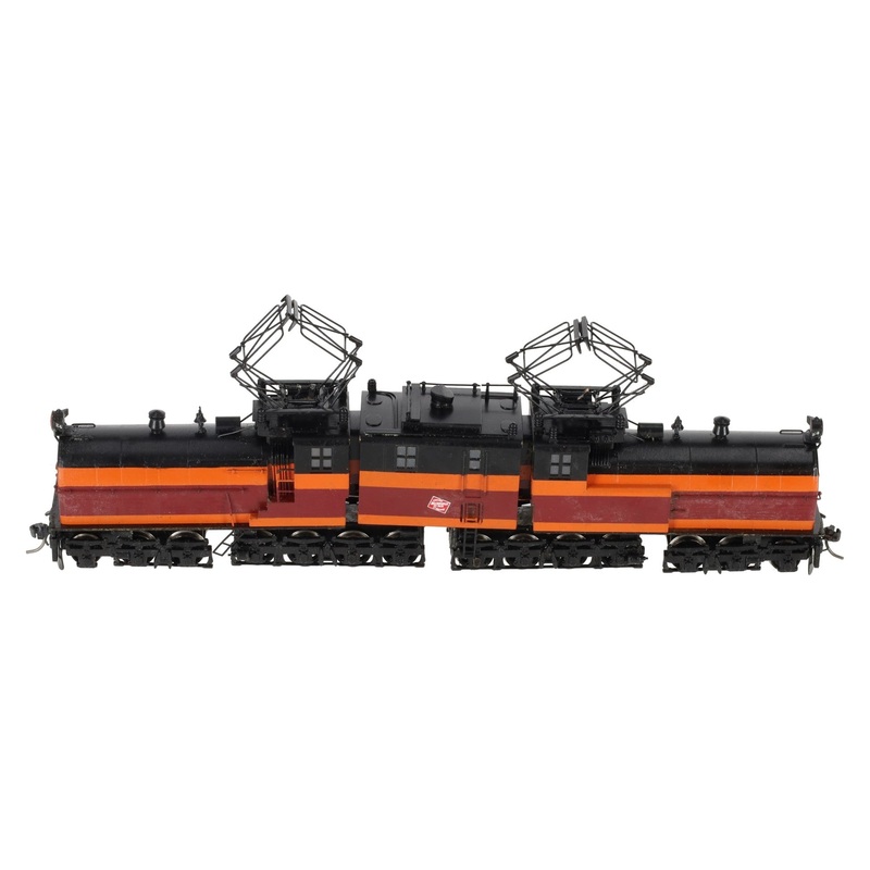 KMT BRASS HO Scale Chicago Milwaukee St Paul & Pacific Electric Locomotive #E4 EX