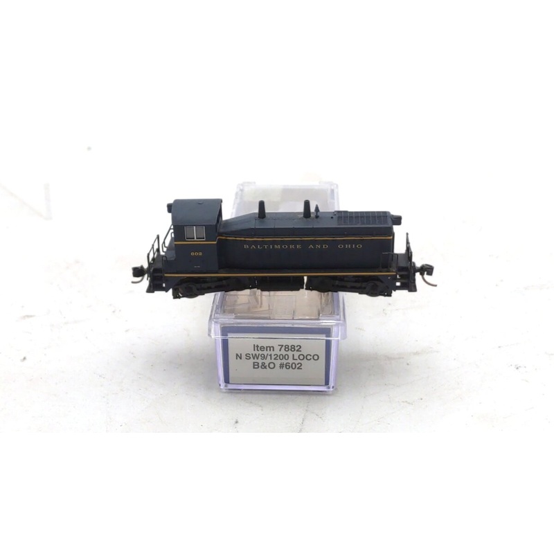 Life Like 7882 N Scale Baltimore & Ohio SW9 Diesel Locomotive #602 LN/Box