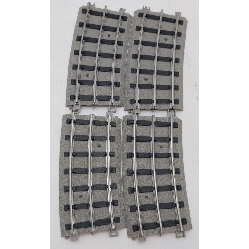 Lionel 11-99073-4 TP Std.Gauge RealTrax 1/2-72” Curve Track/4pk EX