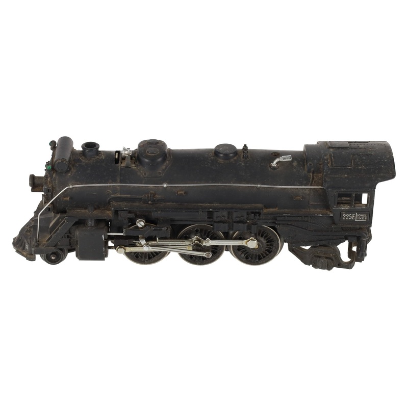 Lionel 225E Vintage O Prewar 2-6-2 Die-Cast Steam Locomotive VG