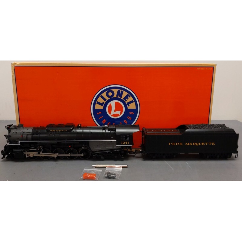 Lionel 6-11310 Pere Marquette 2-10-4 Texas Steam Loco and Tender Legacy #1241 EX/Box