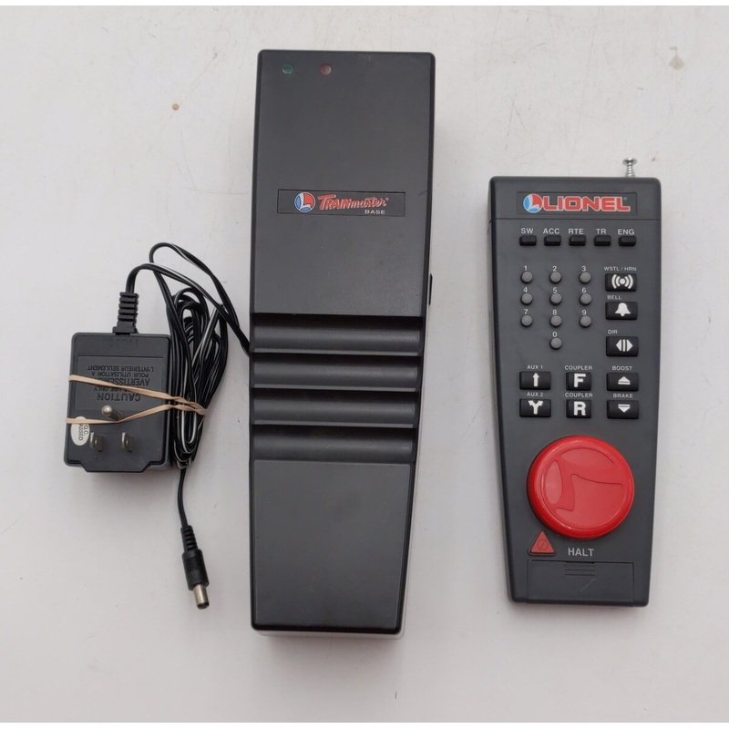 Lionel 6-12969 O TrainMaster CAB1 Command Set Remote & Base VG