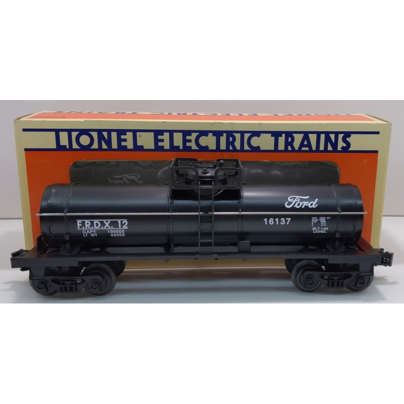 Lionel 6-16137 O Gauge Ford Single Dome Tank Car EX/Box