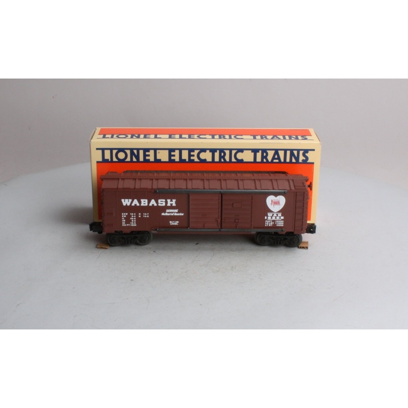 Lionel 6-16255 O Gauge Wabash Double Door Boxcar #16255 EX/Box